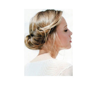 The-twisted-hair-bun hairstyle
