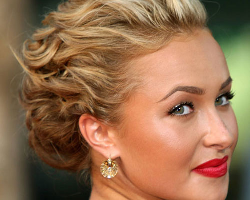 The Curly Updo hairstyle