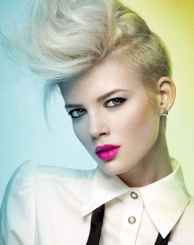 The Sexy Pomp hairstyle