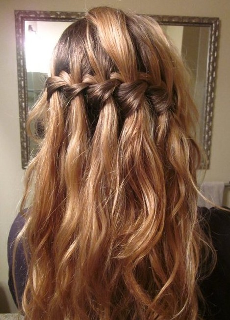 The Braided Curly Hair