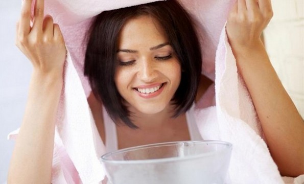 clogged pores - steam