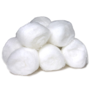 use cotton balls
