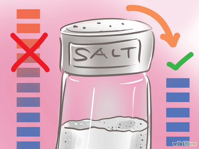 how to lose water weight with Reduce Salt Intake